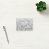 Post-it® Motif en mosaïque gris (Bureau)