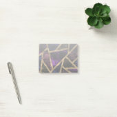 Post-it® Motif en mosaïque violet et or (Bureau)