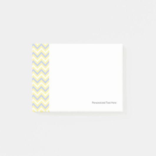 Post-it® Motif en pastel de Chevron (Devant)