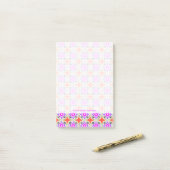 Post-it® Motif ethnique avec des motifs marocains (Sur un bureau)
