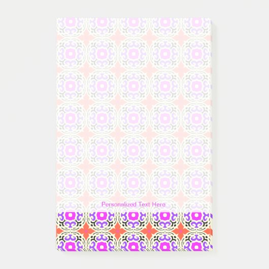 Post-it® Motif ethnique avec des motifs marocains (Devant)