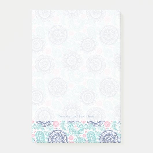 Post-it® Motif ethnique de Paisley (Devant)