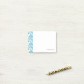 Post-it® motif exotique d'océan (Sur un bureau)