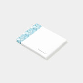 Post-it® motif exotique d'océan (Incliné)