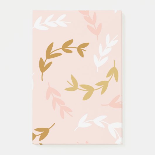 POST-IT® MOTIF FEUILLE 4 (Devant)