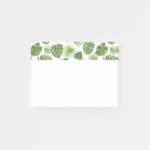 Post-it® Motif Feuille élégant Green Tropical