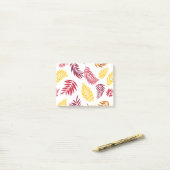 Post-it® Motif Feuille tropical 20 (Sur un bureau)