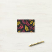 Post-it® Motif Feuille tropical 21 (Sur un bureau)