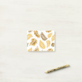 Post-it® Motif Feuille tropical 22 (Sur un bureau)