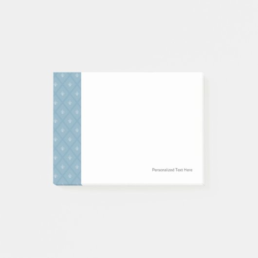 Post-it® motif Fleur de lis (Devant)