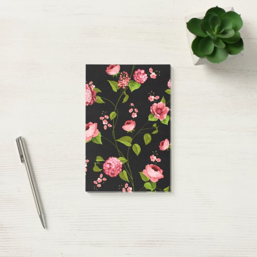Post-it® Motif Fleurs 18 (Bureau)