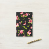 Post-it® Motif Fleurs 18 (Sur un bureau)