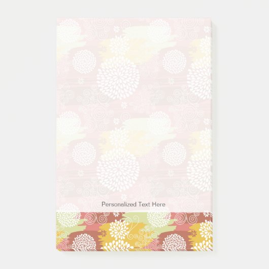 Post-it® Motif floral 2 (Devant)