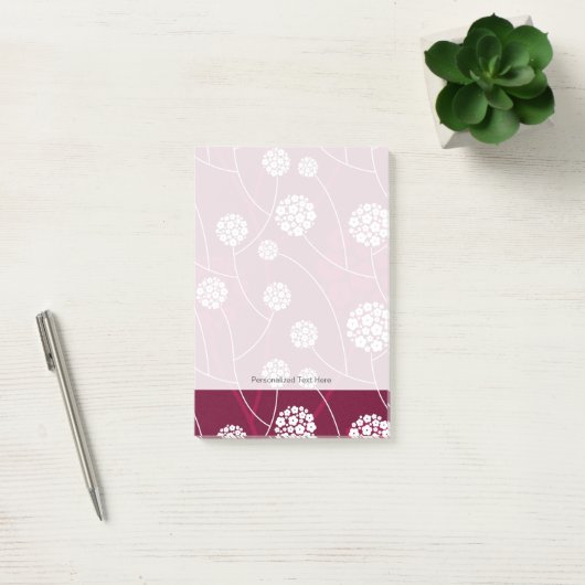 Post-it® Motif floral abstrait (Bureau)