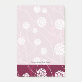 Post-it® Motif floral abstrait (Devant)