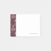 Post-it® Motif floral abstrait avec des oiseaux (Devant)