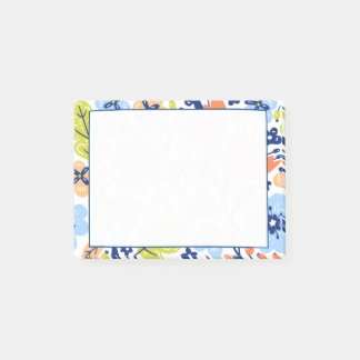 Post-it® Motif Floral Coloré Notes