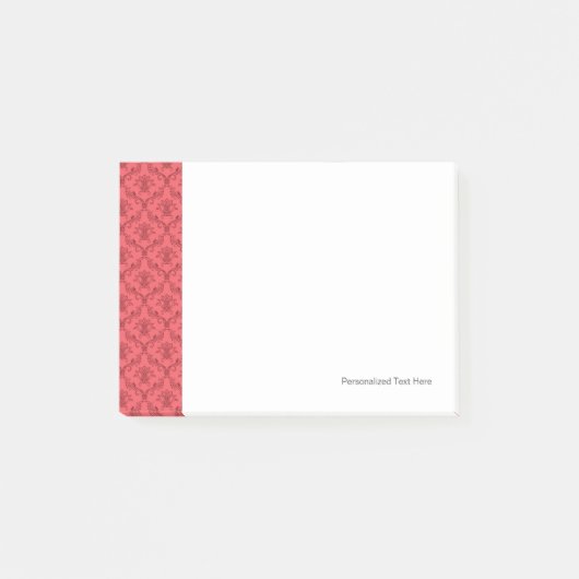 Post-it® Motif floral damassé (Devant)