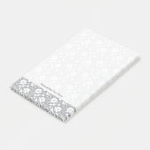 Post-it® Motif floral de dentelle (Incliné)