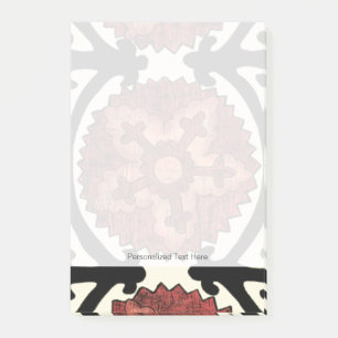 Post-it® Motif floral décoratif de style de Suzani