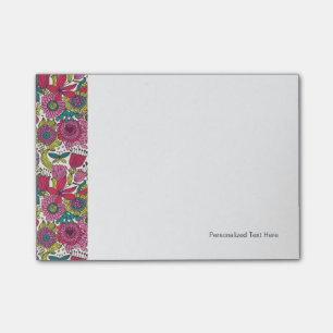 Post-it® Motif floral lumineux