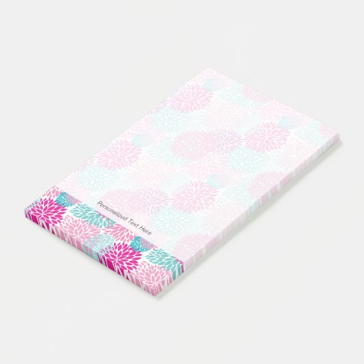 Post-it® Motif floral lumineux 2 (Incliné)
