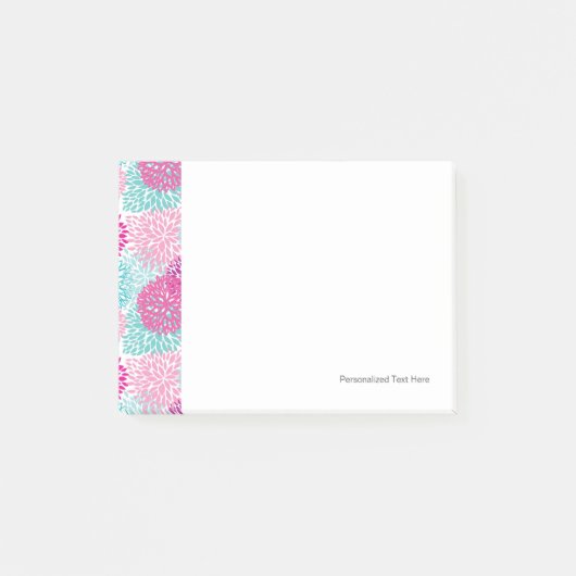 Post-it® Motif floral lumineux 2 (Devant)