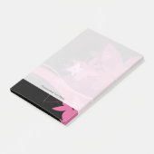 Post-it® Motif floral magenta (Incliné)
