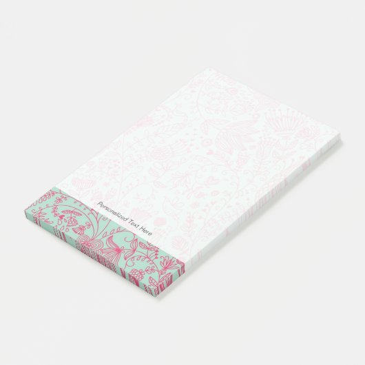 Post-it® Motif floral mignon d'été (Incliné)