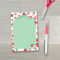 Motif Fraise Rose Rouge Arche Verte Ajouter Nom