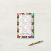 Post-it® Motif Gay pride de Neon (Sur un bureau)