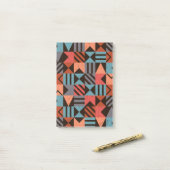 Post-it® Motif géométrique 28 (Sur un bureau)