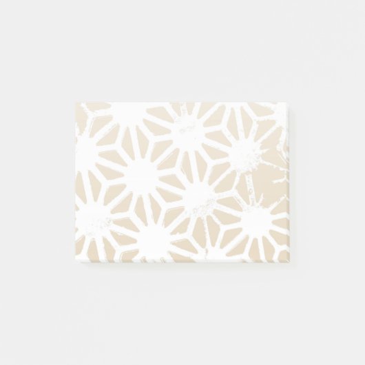 Post-it® Motif géométrique beige (Devant)
