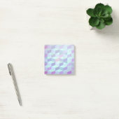 Post-it® Motif Géométrique Cubes En Triangles (Bureau)