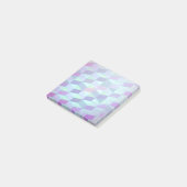 Post-it® Motif Géométrique Cubes En Triangles (Incliné)