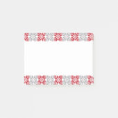 Post-it® Motif géométrique du soleil du matin de Lettonie I (Devant)