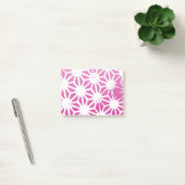 Post-it® Motif géométrique Fuchsia (Bureau)