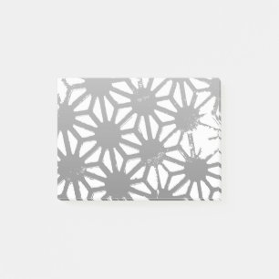 Post-it® Motif géométrique gris