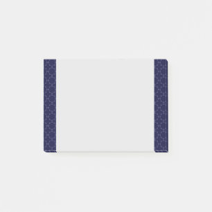 Post-it® Motif géométrique islamique bleu foncé