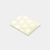 Post-it® Motif géométrique jaune citron (Incliné)