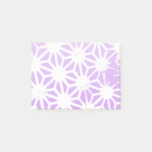 Post-it® Motif géométrique Lilac (Devant)