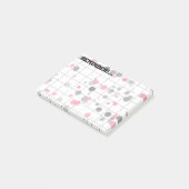 Post-it® Motif géométrique repéré (Incliné)