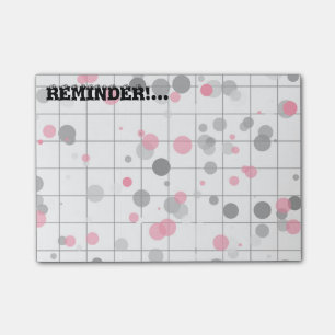 Post-it® Motif géométrique repéré