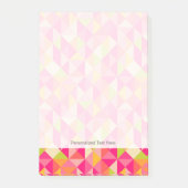Post-it® motif géométrique triangulaire (Devant)
