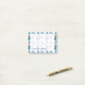 Post-it® Motif géométrique tropical (Sur un bureau)