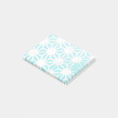 Post-it® Motif géométrique turquoise (Incliné)