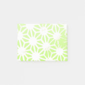 Post-it® Motif géométrique vert cime (Devant)