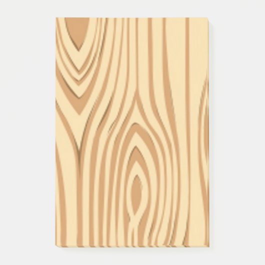 POST-IT® MOTIF GRAIN EN BOIS (Devant)