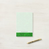 Post-it® Motif Green Printing Circuit Board (Sur un bureau)