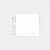 Post-it® Motif gris de tuiles (Devant)